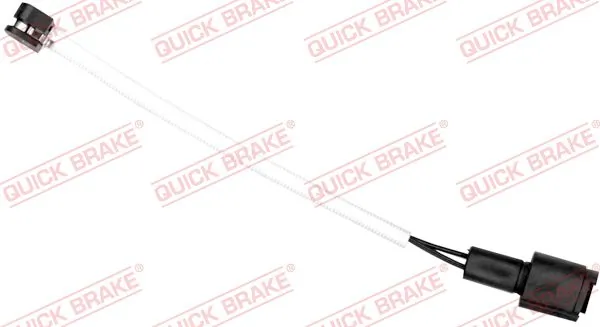 Warning Contact, brake pad wear